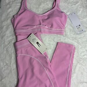 Alo Yoga Pink Activewear Set